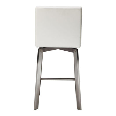 Giro Swivel Counter Stool White - Al Rugaib Furniture (4583159398496)