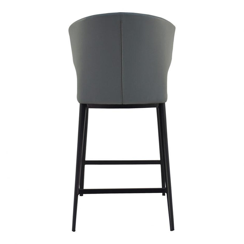 Delaney Counter Stool Grey - Al Rugaib Furniture (4583163756640)