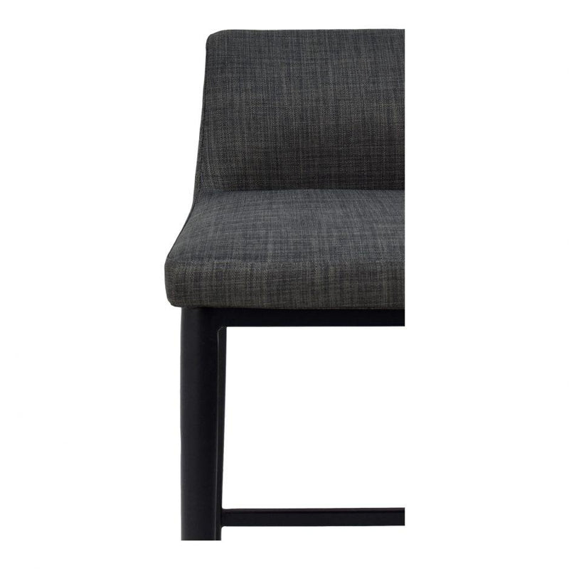 Baron Barstool Charcoal - Al Rugaib Furniture (4583214841952)