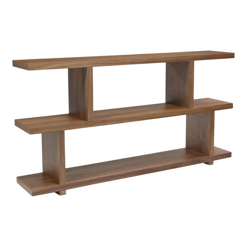 Miri Shelf Small Walnut - Al Rugaib Furniture (4583179878496)