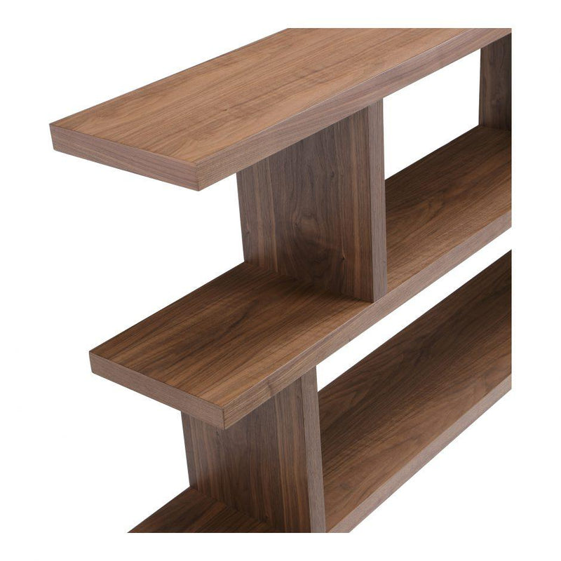 Miri Shelf Small Walnut - Al Rugaib Furniture (4583179878496)