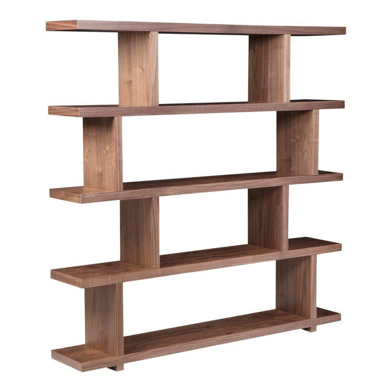 Miri Shelf Large Walnut - Al Rugaib Furniture (4583152320608)