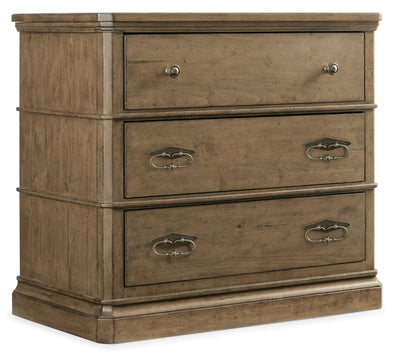 Three-Drawer Nightstand - Al Rugaib Furniture (4688690053216)