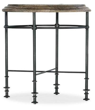 Faison Round End Table - Al Rugaib Furniture (4688812441696)