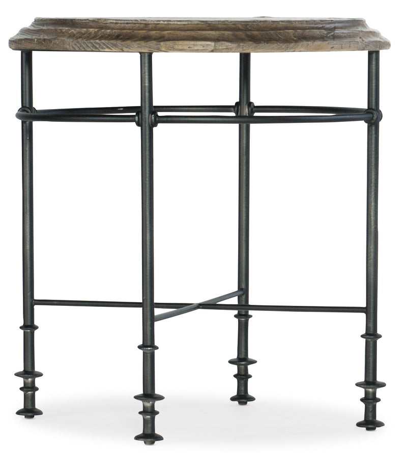 Faison Round End Table - Al Rugaib Furniture (4688812441696)