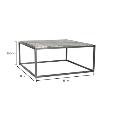 Winslow Marble Coffee Table - Al Rugaib Furniture (4583223558240)