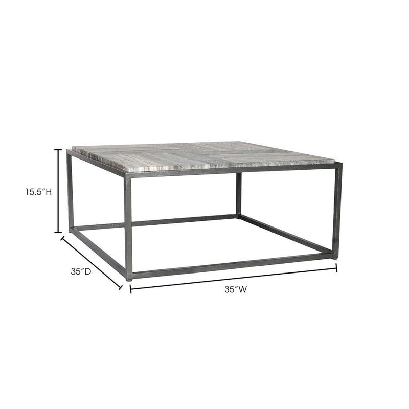 Winslow Marble Coffee Table - Al Rugaib Furniture (4583223558240)