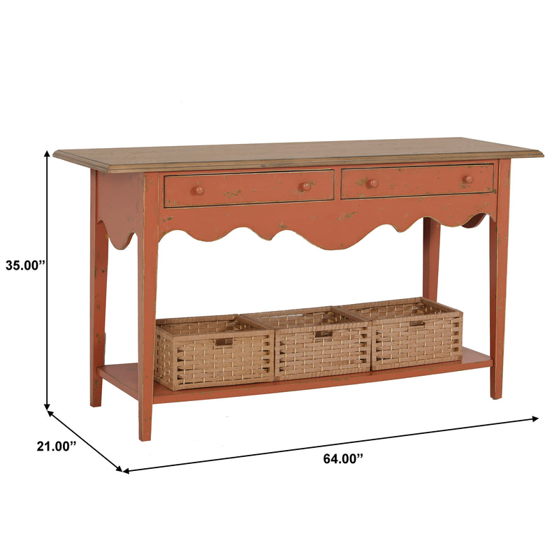 Clay & Oak Console (6629780029536)