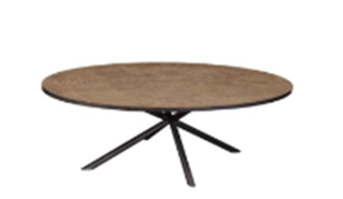 Griffin Wheat Brown Dining Table (6641842782304)