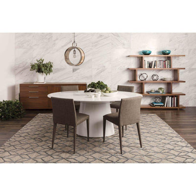 Otago Oval Dining Table White - Al Rugaib Furniture (4583156711520)