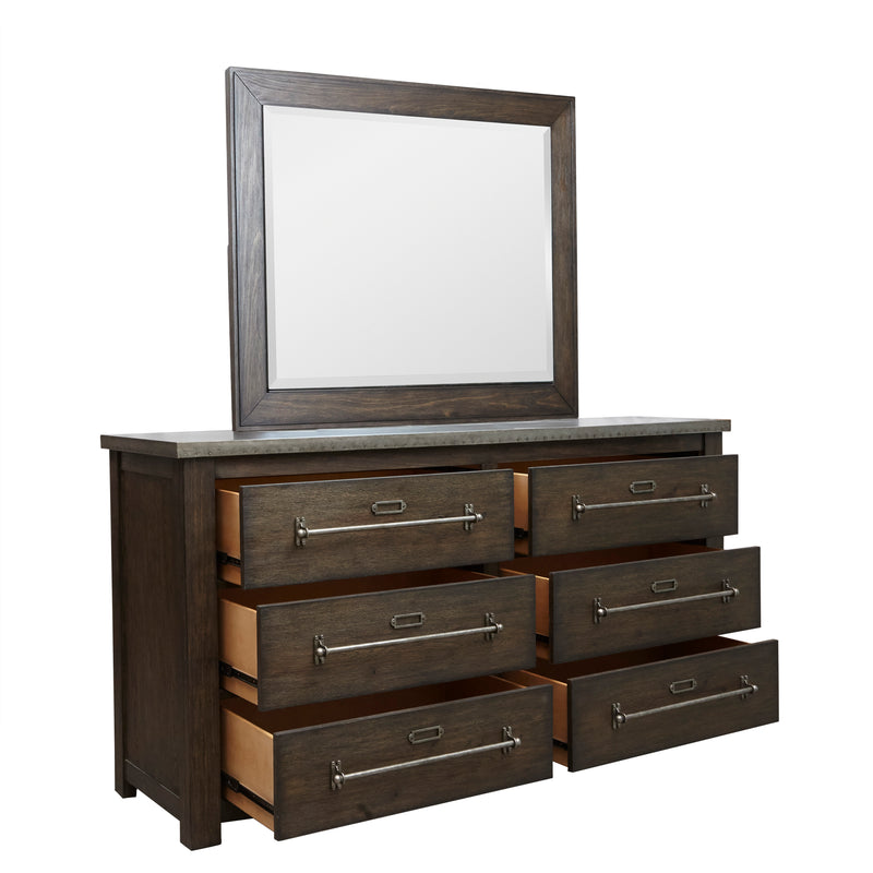 Mirror - Dk Oak (6629794447456)