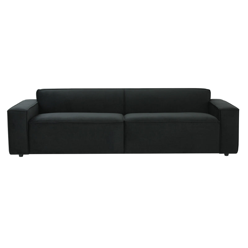 Olafur Black Velvet Sofa (6563844063328)