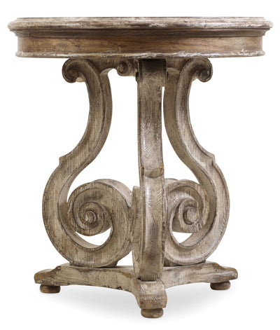 Scroll Accent Table - Al Rugaib Furniture (4688770531424)