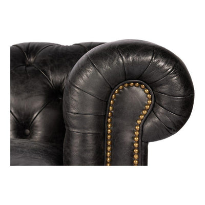 Birmingham Sofa Black - Al Rugaib Furniture (4583162609760)