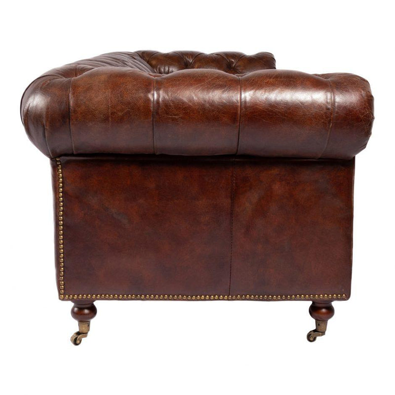 Birmingham Sofa Brown - Al Rugaib Furniture (4583149404256)