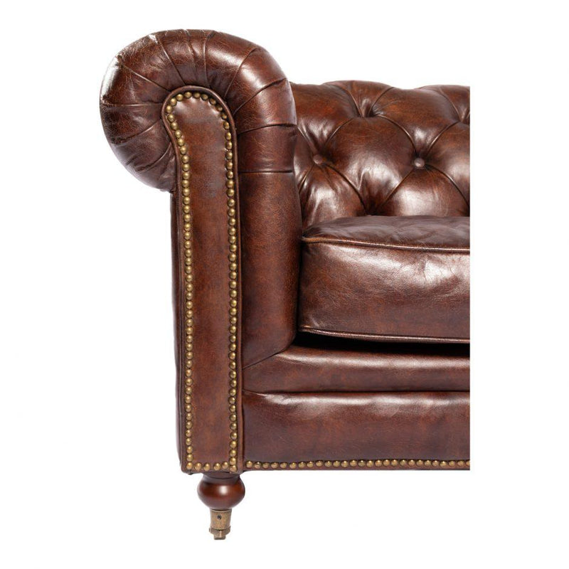 Birmingham Sofa Brown - Al Rugaib Furniture (4583149404256)