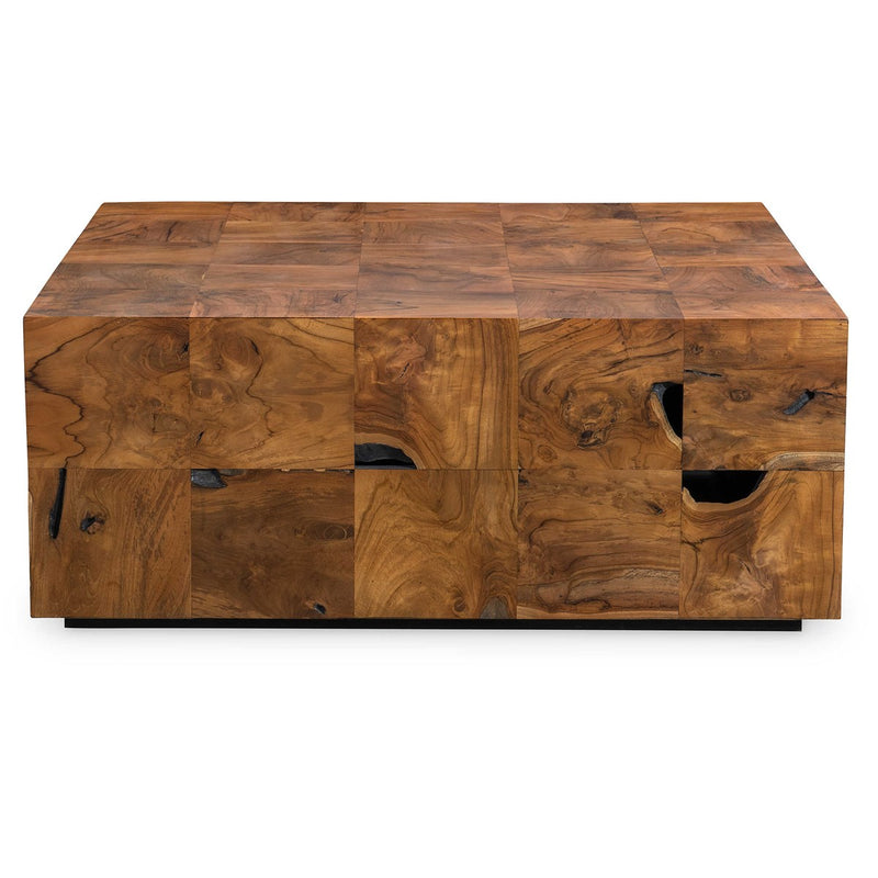 Teak Tac Toe Coffee Table (6639226355808)