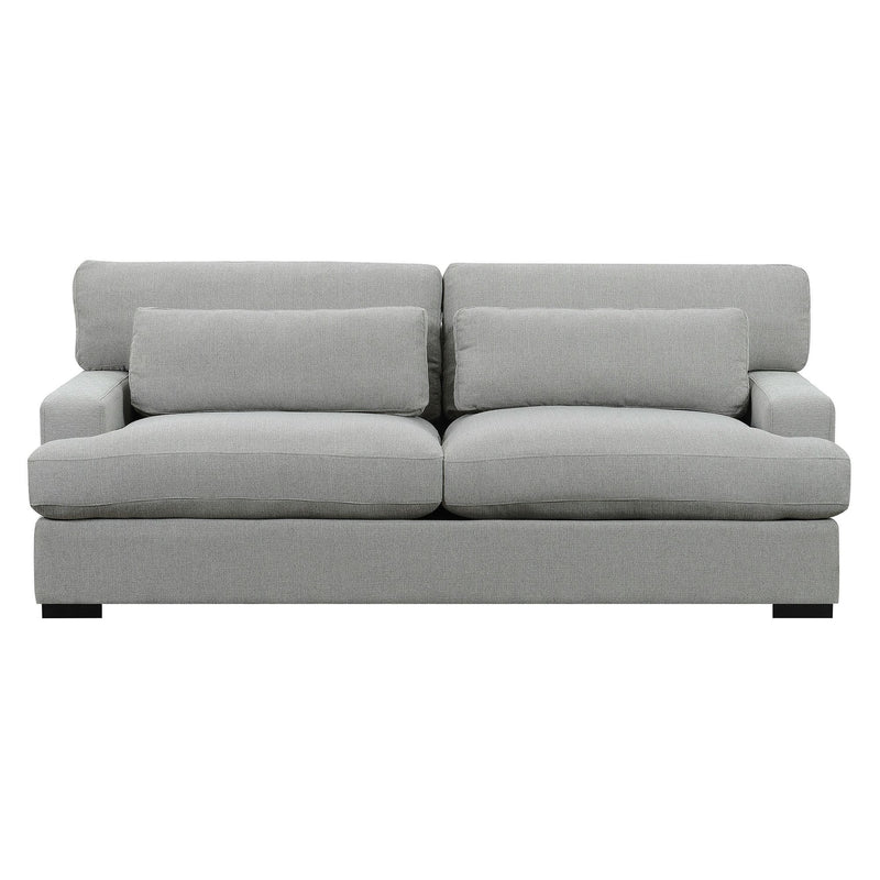 Rodeo Sofa With 2 Bolster Pillows In Grey