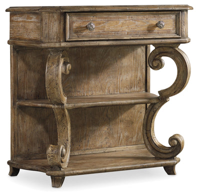 One-Drawer Leg Nightstand - Al Rugaib Furniture (4688701358176)