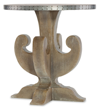 Lambik Round End Table - Al Rugaib Furniture (4688792223840)