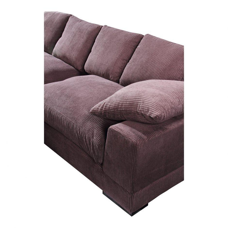 Plunge Sectional Dark Brown - Al Rugaib Furniture (4583157465184)