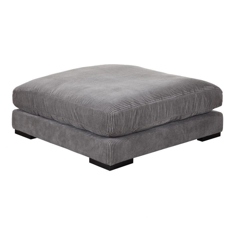 Tumble Ottoman Charcoal - Al Rugaib Furniture (4583251902560)