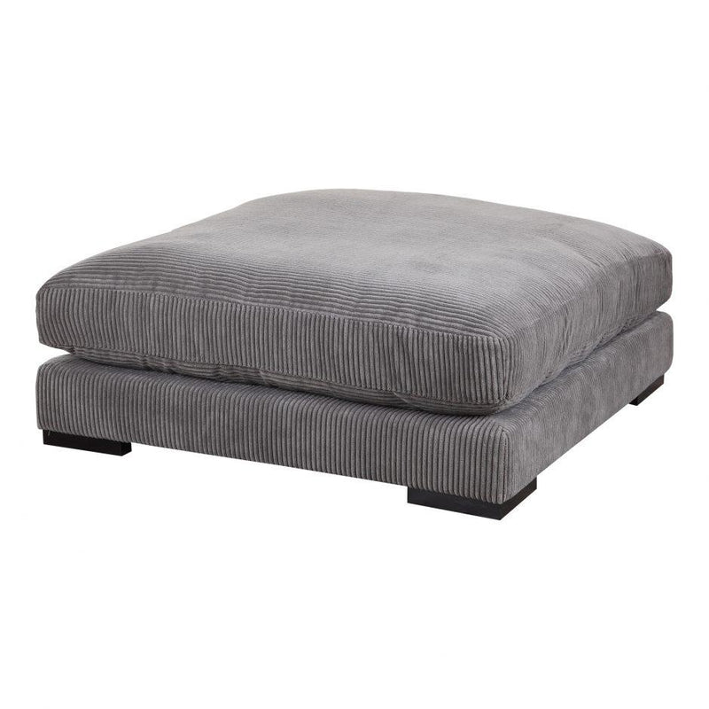 Tumble Ottoman Charcoal - Al Rugaib Furniture (4583251902560)