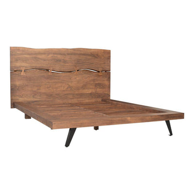 Madagascar Platform Bed King - Al Rugaib Furniture (4583156285536)