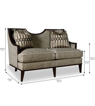 Harper Mineral Loveseat (8642055570)