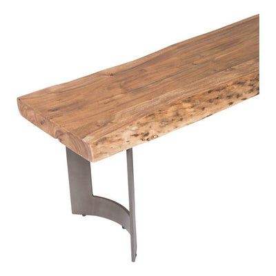 Bent Bench Small Smoked - Al Rugaib Furniture (4568059019360)