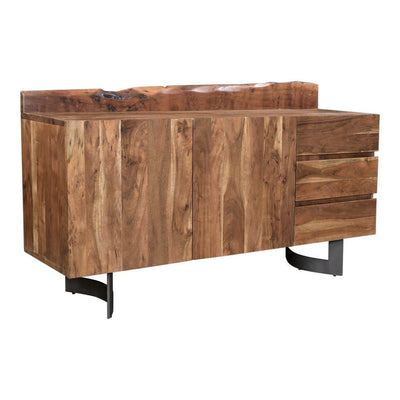 Bent Sideboard Smoked - Al Rugaib Furniture (4568059084896)