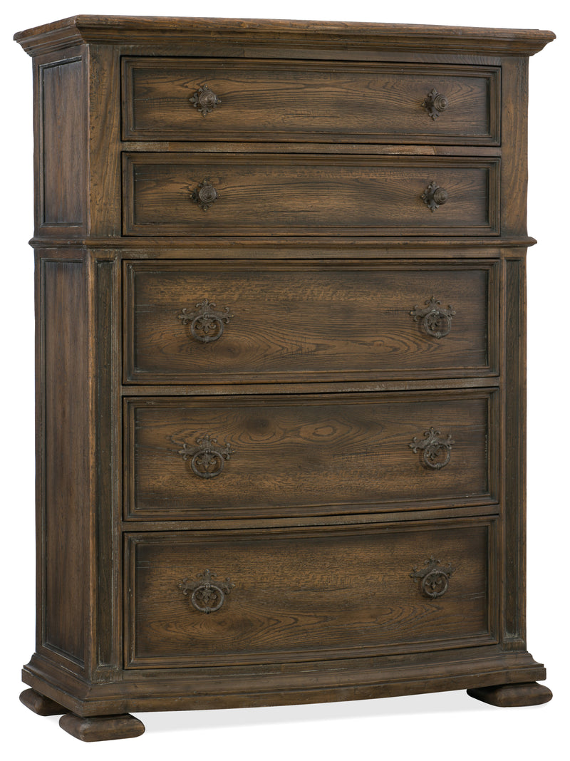 Gillespie Five-Drawer Chest - Al Rugaib Furniture (4688801103968)